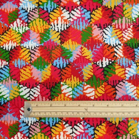 Multicolour Diamonds Cotton Poplin - Image 3