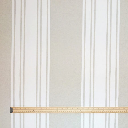 Wide Stripe Linen Look Cotton - Image 10
