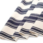 Wide Stripe Linen Look Cotton
