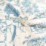 Loire Toile Panama Curtain Fabric