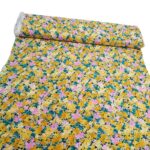 Yellow Flowers Viscose