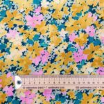 Yellow Flowers Viscose