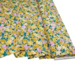 Yellow Flowers Viscose