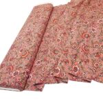 Terracotta Blooms Viscose