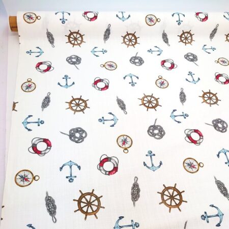 Anchors Away Cotton - Image 2