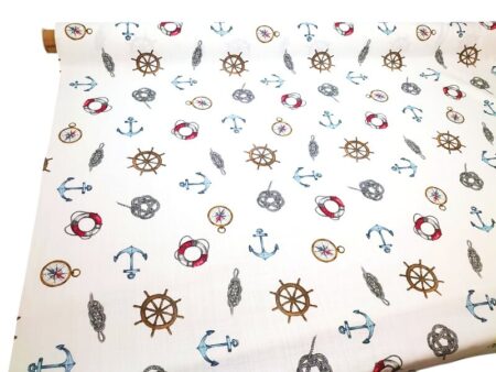 Anchors Away Cotton