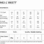 James C Brett Cardigan Pattern JB598