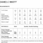 James C Brett Sweater Pattern JB793