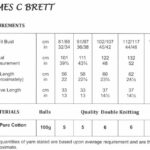 James C Brett Sweater Pattern JB874