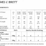 James C Brett Sweater and Vest Pattern JB943