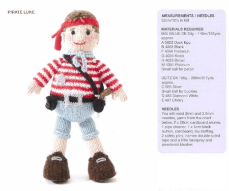 King Cole Pirates and Mermaids Knits Book 1 - Image 4