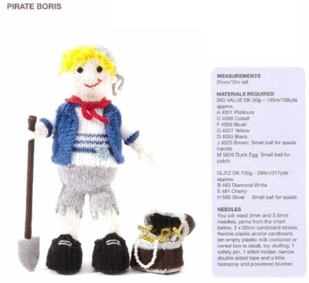 King Cole Pirates and Mermaids Knits Book 1 - Image 3