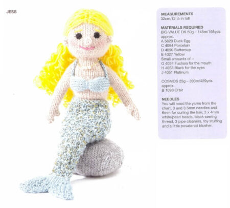 King Cole Pirates and Mermaids Knits Book 1 - Image 8