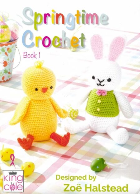 King Cole Springtime Crochet Book 1