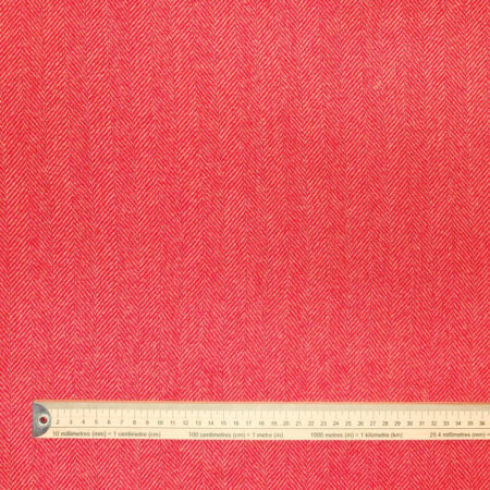 Coral Wool Herringbone - Image 4