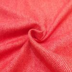 Coral Wool Herringbone