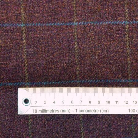 Plum Wool Check - Image 4