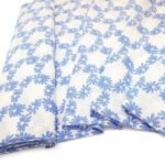 Blue Daisies Polycotton