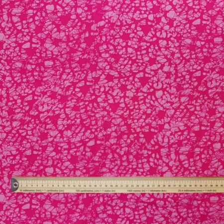 Raspberry Batik Viscose - Image 5