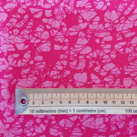 Raspberry Batik Viscose - Image 4