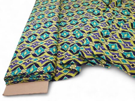Pistachio Trellis Viscose - Image 5