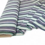 Blue Stripes Double Gauze