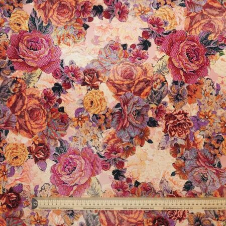 Warm Floral Cotton Elastane - Image 5