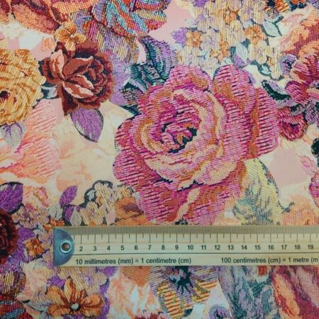 Warm Floral Cotton Elastane - Image 4