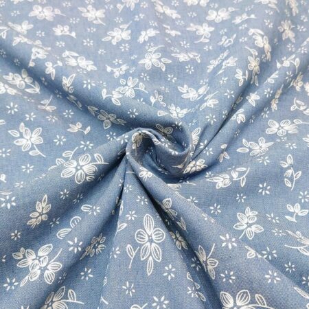Dainty Flower Chambray - Image 3