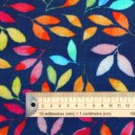 Bright Leaves Double Gauze