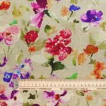Multi Garden Linen Viscose