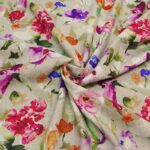 Multi Garden Linen Viscose