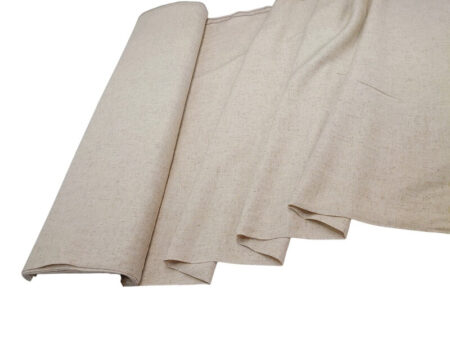 Natural Plain Linen Viscose