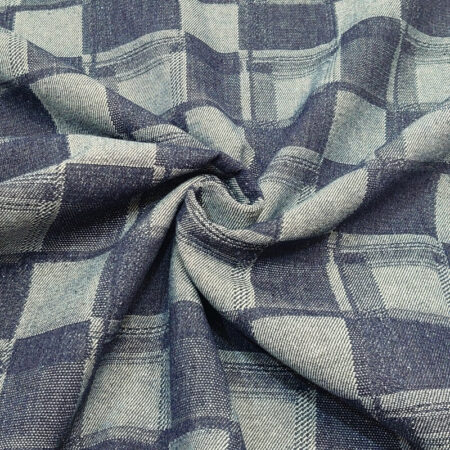 Jacquard Denim Blocks - Image 6