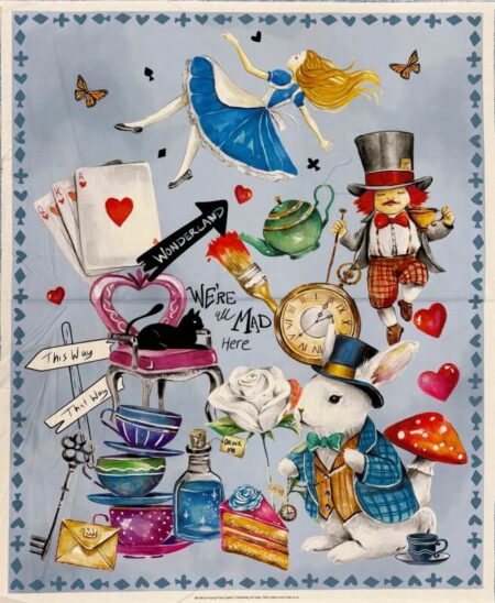 Alice in Wonderland Panel
