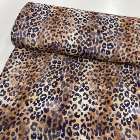 Leopard Print Double Gauze