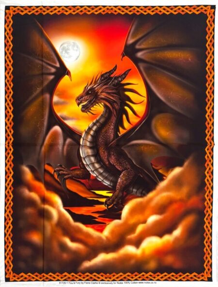 Fire and Fury Dragon Panel