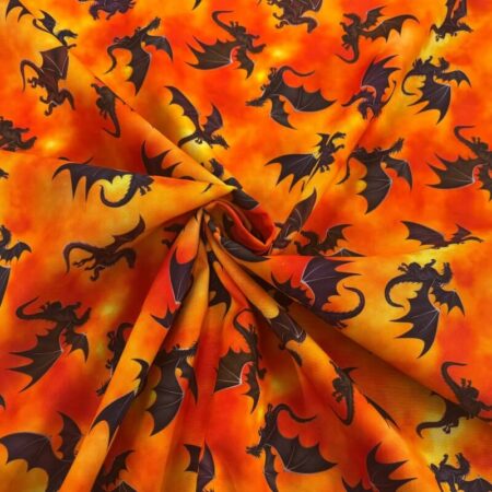 Fire and Fury Dragon Fabrics - Image 3