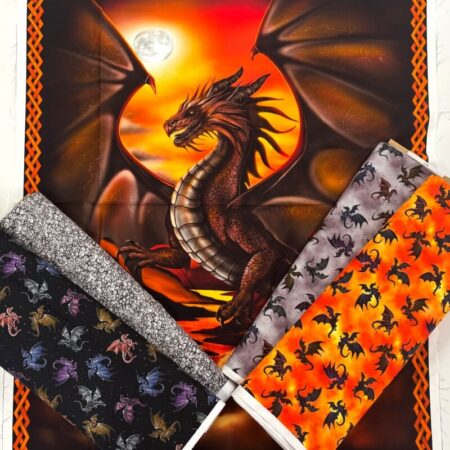 Fire and Fury Dragon Fabrics