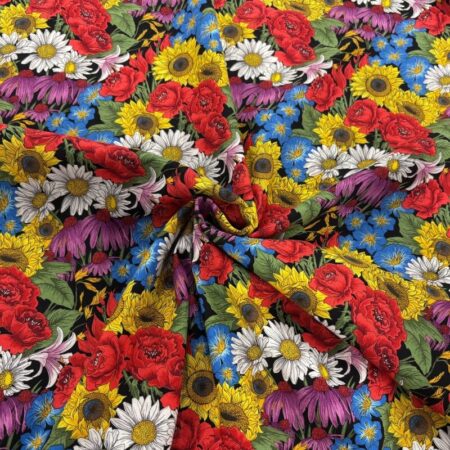 Flower Market Quilting Cotton - Image 2
