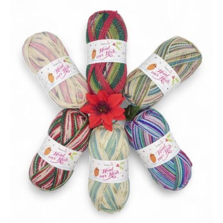 Stylecraft Head Over Heels Festive 4 Ply 100g