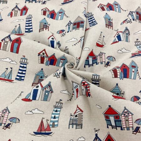 Panama Beach Hut Linen Look