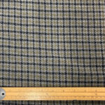 Pewter Grey Dogtooth Check Wool