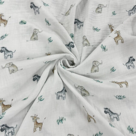 Baby Animals Double Gauze - Image 3