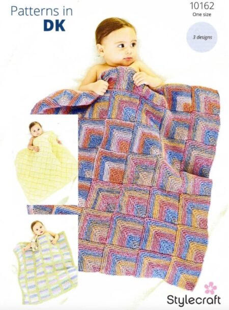 Stylecraft Blankets Pattern 10162