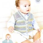 Stylecraft Cardigan and Waistcoat Pattern 10166