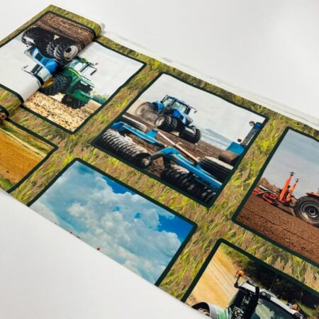 Tractor Parade Blocks Panel - Image 2