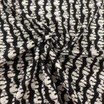 Chain Femme Black and White Viscose