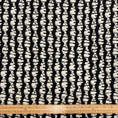 Chain Femme Black and White Viscose - Image 2
