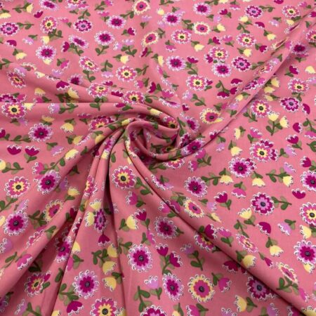 Party Flowers Viscose - Image 3